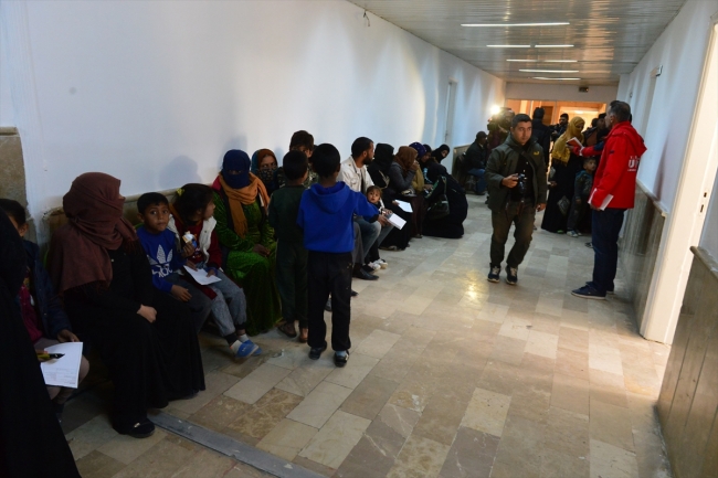 Terör işgalinden kurtarılan hastane Rasulaynlılara şifa dağıtıyor